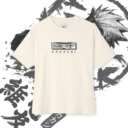 Kakashi Oversized Tee, Anime Fan Shirt, Kawaii Graphic Tee, Unisex Casual Wear, Gift for Otaku, Comfortable Everyday Outfit