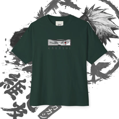 Kakashi Oversized Tee, Anime Fan Shirt, Kawaii Graphic Tee, Unisex Casual Wear, Gift for Otaku, Comfortable Everyday Outfit