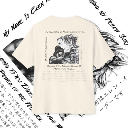 Eren Yeager Design Anime Graphic Tee