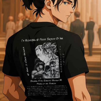 Eren Yeager Design Anime Graphic Tee